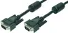 VGA kabel HDB15 M/M 5,0 m, 2-struko oklopljen, s feritima, crni