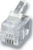Modularni utikač RJ10 (4P4C), za plosnati kabel - pak. 100 kom.