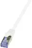 S/FTP prespojni kabel Cat.6a LSZH Cu AWG26, bijeli, 1,5 m