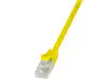 U/UTP prespojni kabel Cat.5e PVC CCA AWG26, žuti, 5,0m