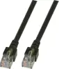 SF/UTP prespojni kabel Cat.5e PVC CCA AWG26, crni, 7,5 m