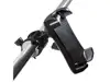 Biciklistički nosač za mobitel širine 60-90 mm, okretni 360°, crni