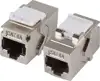 Modul Keystone RJ45 Cat.6a STP, Ž/Ž 1:1