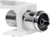 Modul Keystone Coax. F->IEC(RF) Ž/Ž, bijeli