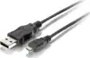 USB 2.0 kabel A->B Micro M/M 1,8m, crni