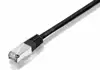 SF/UTP prespojni Crossover kabel Cat.5e PVC Cu AWG26, crni, 3,0 m