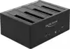 Delock USB 3.0 Docking Station for 4 x SATA HDD / SSD with Clone Function - HDD docking station - SATA 6Gb/s - eSATA 6Gb/s, USB 3.0