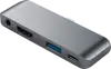Satechi Aluminium TYPE-C Mobile Pro Hub (HDMI 4k,1x Jack 3mm,1x USB-A,1x USB-C) - Space Grey