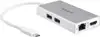 StarTech.com USB-C Multiport Adapter - USB-C Travel Dock w/ 4K HDMI - 60W PD Pass-Through, GbE, 2x USB-A - Mini USB Type-C Docking Station - external video adapter - white, silver