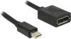 DeLOCK DisplayPort adapter - 21 cm