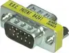 Adapter HDB15 (VGA) M/M, metalni