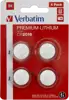 Baterije Verbatim #49531, litijske, CR2016 3V, 4pack