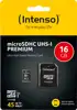 Intenso 16GB microSDXC UHS-I Class 10 Premium memory card