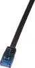 LogiLink SlimLine - patch cable - 25 cm - black