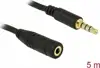 Delock headset extension cable - 5 m