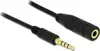 Delock headset extension cable - 1 m