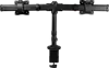 StarTech.com Dual Monitor Mount - Supports Monitors 13 to 27 - Adjustable - Desk Clamp or Grommet-Hole Desk Mount for Dual VESA Monitors - Black (ARMBARDUOG) - stand