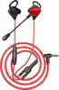 WHITE SHARK in-ear slušalice s mikrofonom GE-536 EAGLE crno-crvene