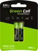 Akku 2xAAA HR03 800mAh Green Cell
