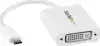 StarTech.com USB C to DVI Adapter - White - 1920x1200 - USB Type C Video Converter for Your DVI D Display / Monitor / Projector (CDP2DVIW) - external video adapter - white