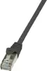 LogiLink patch cable - 1 m - black