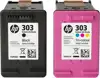 HP 303 - color (cyan, magenta, yellow) - original - ink cart