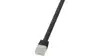 LogiLink SlimLine - patch cable - 5 m - black