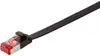 LogiLink SlimLine - patch cable - 2 m - black