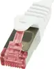 LogiLink PrimeLine - patch cable - 50 cm - white
