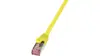 LogiLink PrimeLine - patch cable - 25 cm - yellow