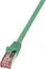 LogiLink PrimeLine - patch cable - 25 cm - green