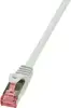 LogiLink PrimeLine - patch cable - 0.25 m - white