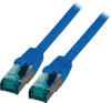 Patchkabel CAT6a RJ45 S/FTP 2m Blue