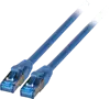 Patchkabel CAT6a RJ45 S/FTP 1m Blue