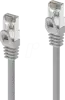 Patchkabel CAT6a RJ45 S/FTP 0,5m Grey