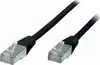 Patchkabel CAT5e RJ45 F/UTP 1m Black