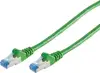 Patchkabel CAT6a RJ45 S/FTP 0,25m Green