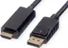 Roline DisplayPort kabel, DP - UHDTV, M/M, 2.0m, crni