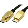Roline GOLD DisplayPort kabel v1.4, DP-DP M/M, 3.0m, crno/zl