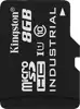 Kingston Industrial - flash memory card - 8 GB - microSDHC UHS-I