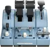 Thrustmaster TCA Quadrant Add-On Airbus Edition Steuermodule fĂĽr Luftbremsen und Flaps, fĂĽr TCA Quadrant