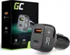 Green Cell auto punjač (CAD33), 1×USB-C, 1× USB Quick Charge