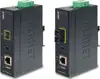 PLANET IP30 industrijski 10/100/1000BASE-T na 100/1000BASE-SX konverter s 802.3at PoE+, multi-mode, 220m/550m