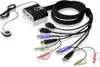 ATEN 2-port USB HDMI/Audio KVM Switch sa kablovima (CS692)