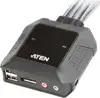 ATEN 2-port USB DisplayPort KVM Switch sa kablovima (CS22DP)
