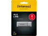 STICK 4GB USB 2.0 Intenso Alu Line Silver