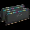 Memorija Corsair Dominator Platinum RGB Schwarz 32GB DDR5 5200, C40, (2x16GB)