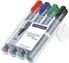 Marker Flipchart 2mm pk4 Lumocolor Staedtler 356WP4 sortirano