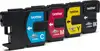 Brother LC980VALBPDR - 4-pack - black, yellow, cyan, magenta - original - ink cartridge