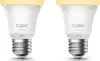 TP-Link Tapo L510E Smart Wi-Fi Light Bulb, Dimmable, E27 base, 2700K, 220V, 50/60 Hz, 60W Equivalent, Energy Class A+, 2.4GHz, 802.11b/g/n, Tapo APP, Works with Alexa and Google Assistant, Timer and S